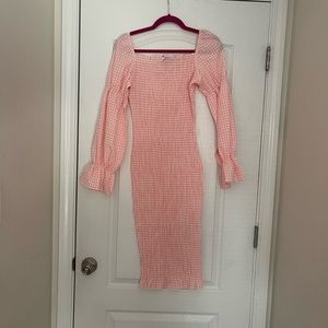 Pink Gingham Petal and Pup dress size 4